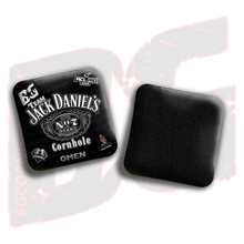 Load image into Gallery viewer, 2026 BG Multiple Bag Models  &quot;CaddySack Jack Daniels” Collab - ACL Pro Stamped Cornhole Bags - SET OF 4 BAGS