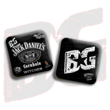 Load image into Gallery viewer, 2026 BG Multiple Bag Models  &quot;CaddySack Jack Daniels” Collab - ACL Pro Stamped Cornhole Bags - SET OF 4 BAGS