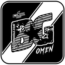 Load image into Gallery viewer, 2026 BG Omen &quot;Stripe Cut&quot; - ACL Pro Stamped Cornhole Bags - SET OF 4 BAGS