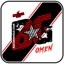 Load image into Gallery viewer, 2026 BG Omen &quot;Stripe Cut&quot; - ACL Pro Stamped Cornhole Bags - SET OF 4 BAGS