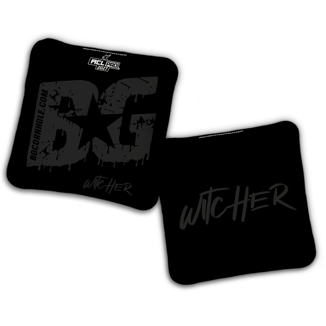 2027 BG Multiple Bag Models "Blackout" - ACL Pro Stamped Cornhole Bags - SET OF 4 BAGS