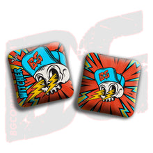 Load image into Gallery viewer, 2026 BG Multiple Bag Models "Brain Zap" - ACL Pro Stamped Cornhole Bags - SET OF 4 BAGS