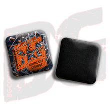 Load image into Gallery viewer, 2026 BG Multiple Bag Models - &quot;Capital City Cornhole” Collab - ACL Pro Stamped Cornhole Bags - SET OF 4 BAGS