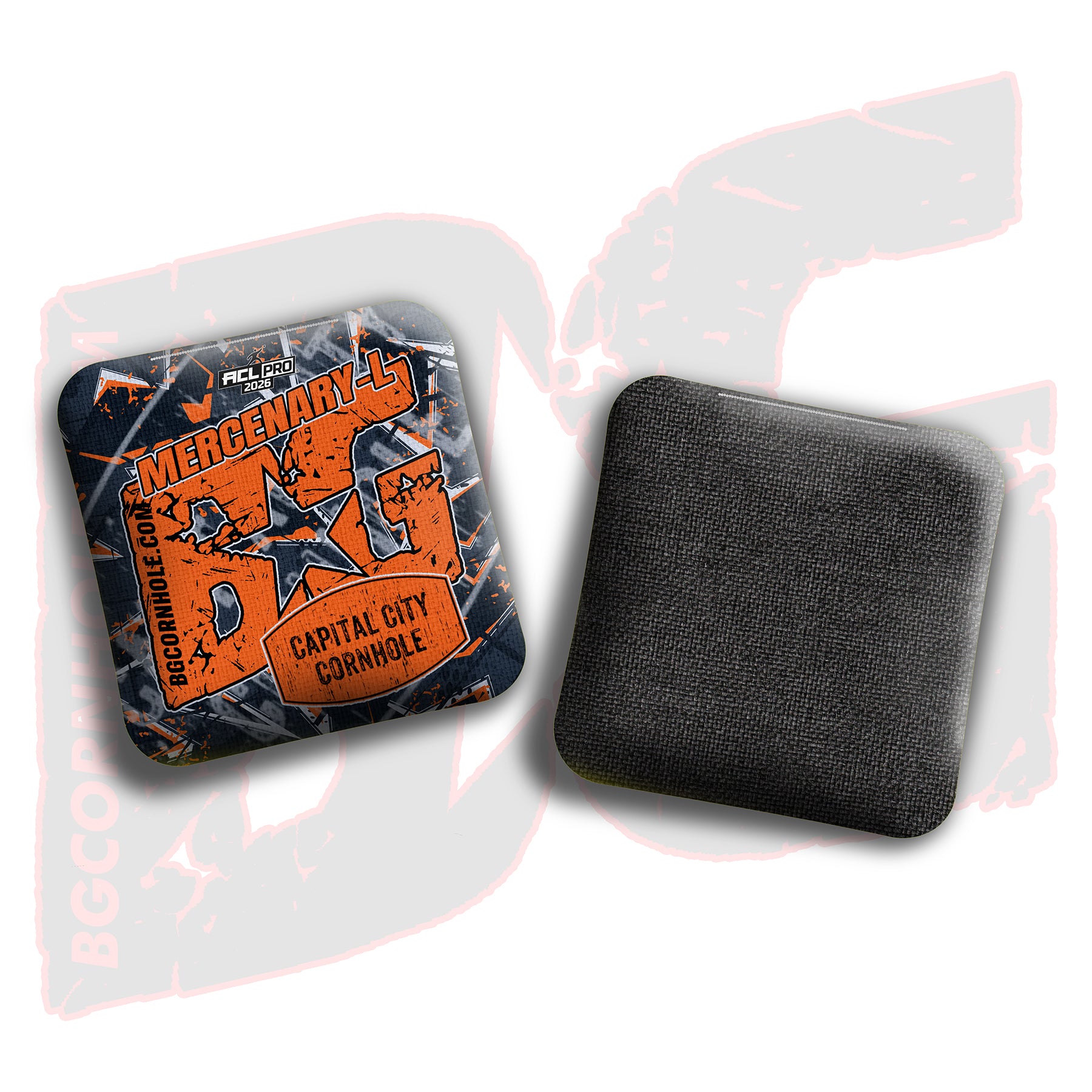 2026 BG Multiple Bag Models - "Capital City Cornhole” Collab - ACL Pro Stamped Cornhole Bags - SET OF 4 BAGS