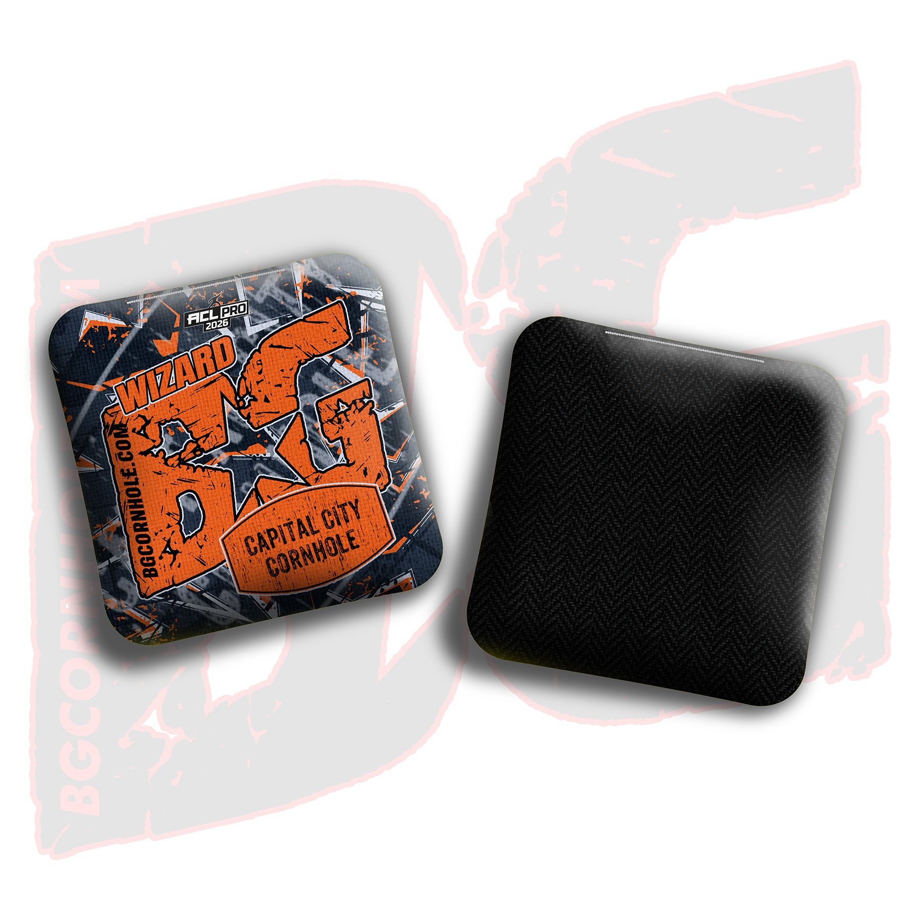 2026 BG Multiple Bag Models - "Capital City Cornhole” Collab - ACL Pro Stamped Cornhole Bags - SET OF 4 BAGS