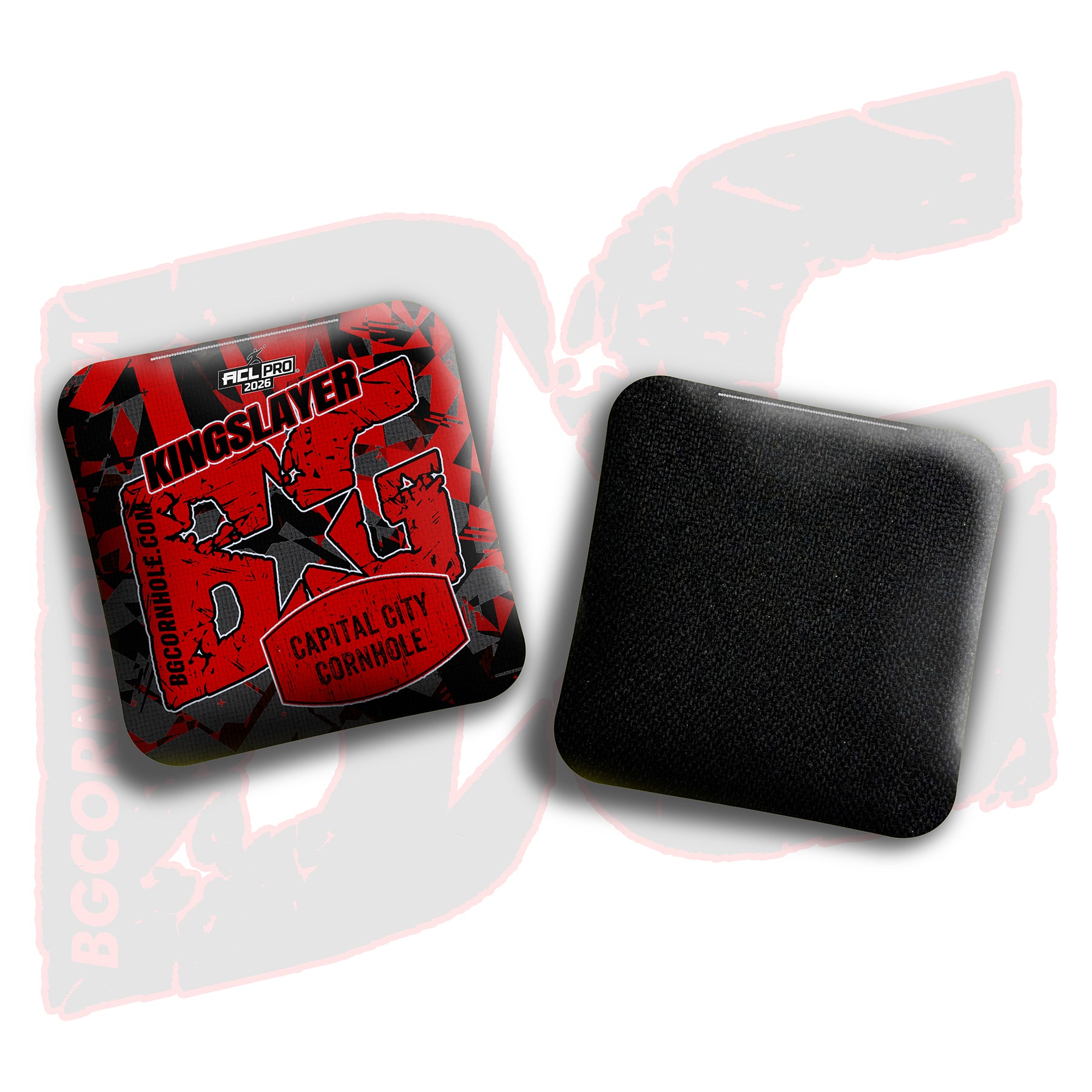 2026 BG Multiple Bag Models - "Capital City Cornhole” Collab - ACL Pro Stamped Cornhole Bags - SET OF 4 BAGS