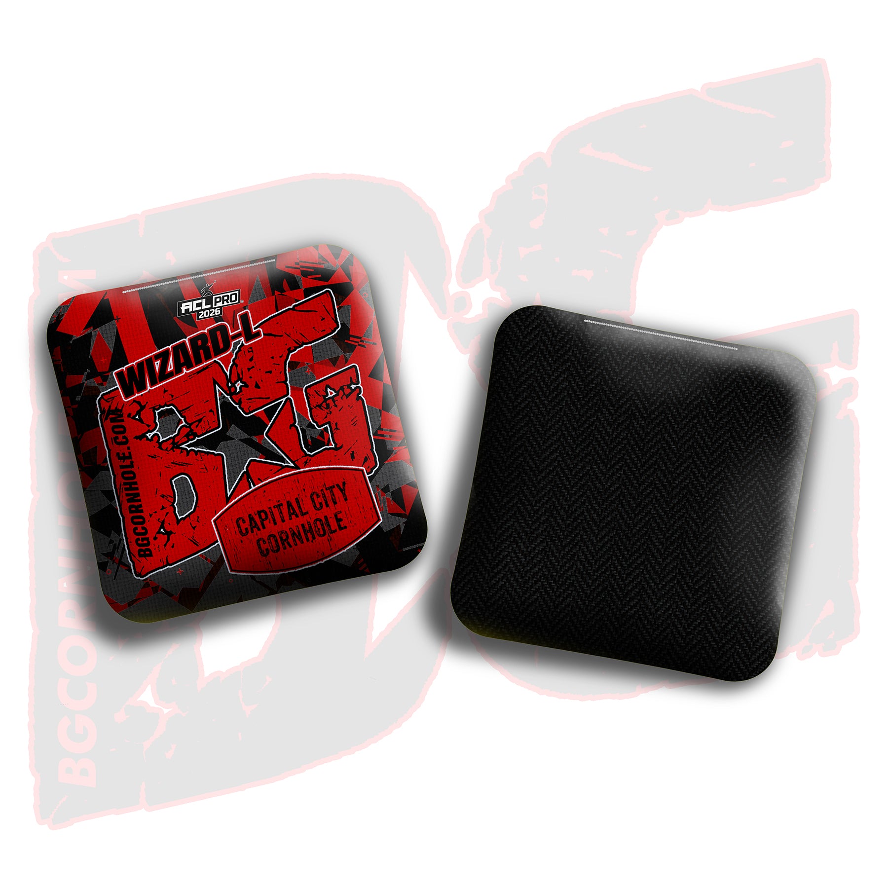 2026 BG Multiple Bag Models - "Capital City Cornhole” Collab - ACL Pro Stamped Cornhole Bags - SET OF 4 BAGS