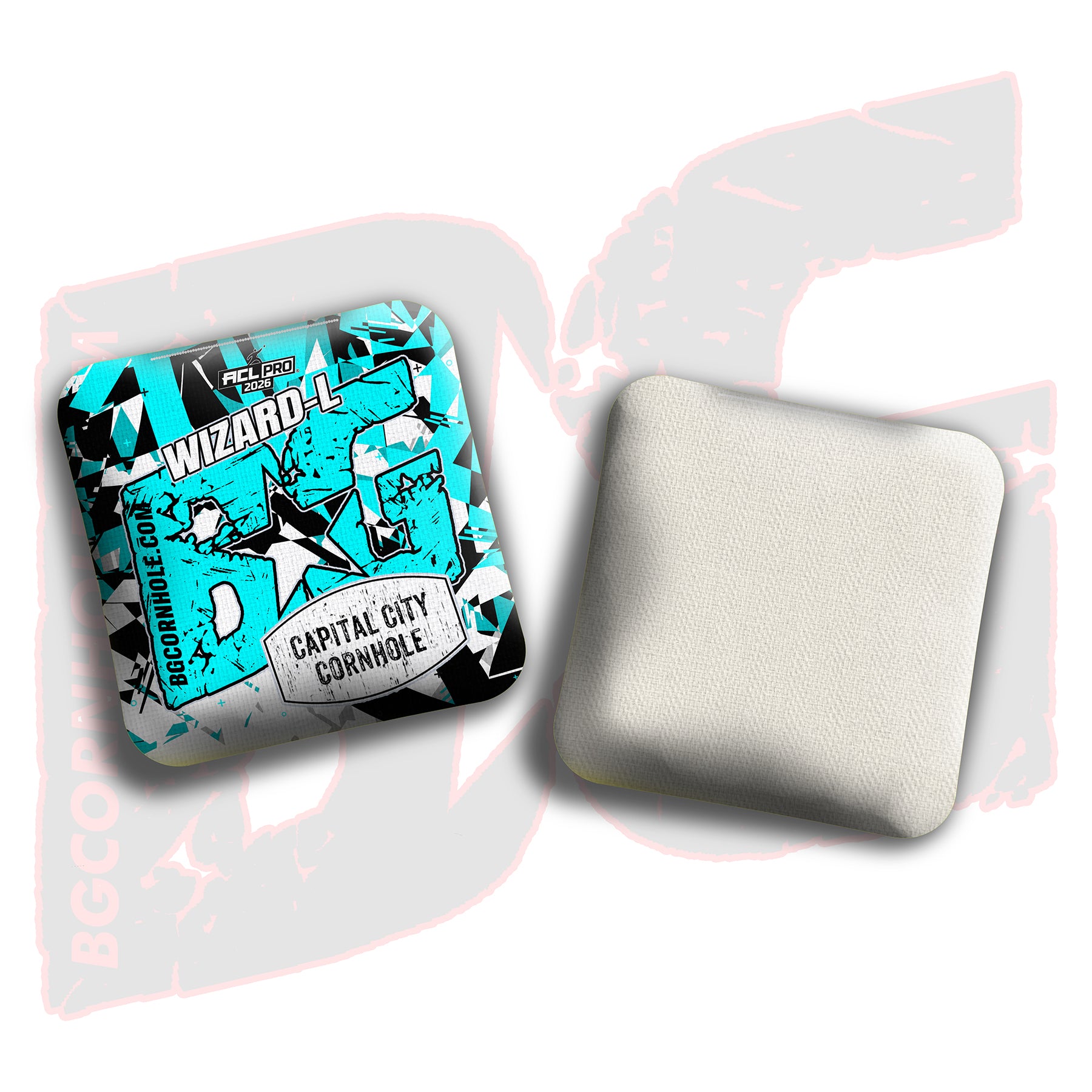 2026 BG Multiple Bag Models - "Capital City Cornhole” Collab - ACL Pro Stamped Cornhole Bags - SET OF 4 BAGS