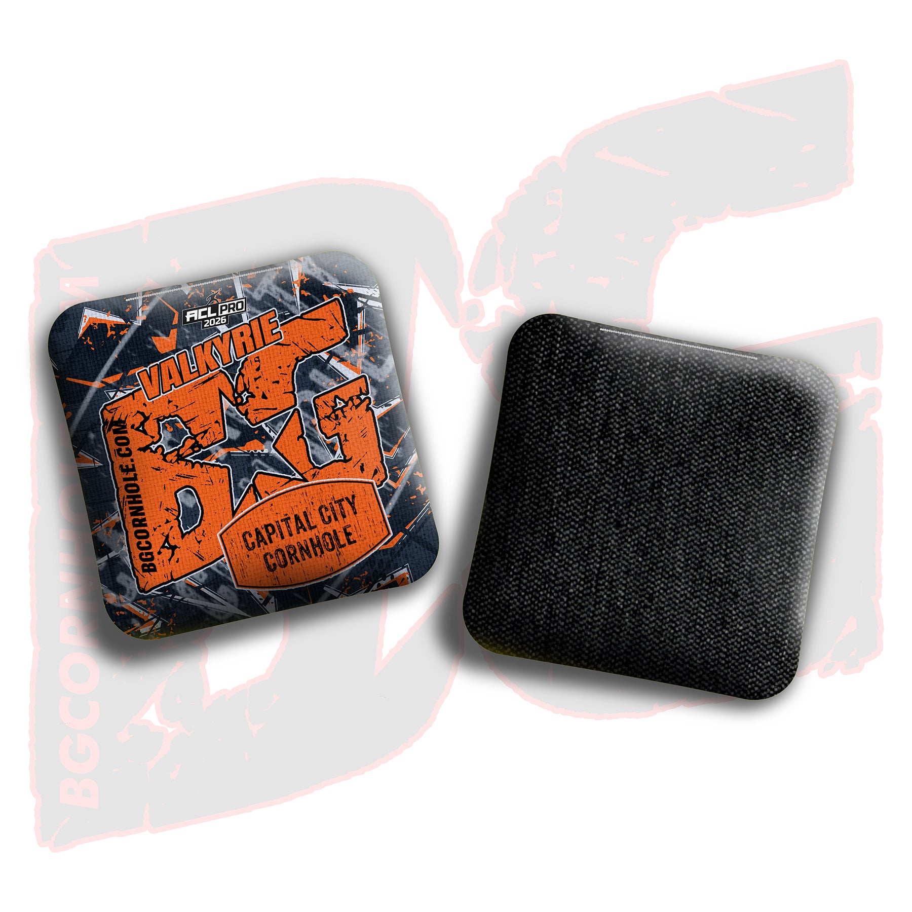 2026 BG Multiple Bag Models - "Capital City Cornhole” Collab - ACL Pro Stamped Cornhole Bags - SET OF 4 BAGS