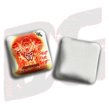 Load image into Gallery viewer, 2026 BG Multiple Bag Models &quot;Shoot Your Shot Cerber” Collab - ACL Pro Stamped Cornhole Bags - SET OF 4 BAGS