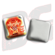 Load image into Gallery viewer, 2026 BG Multiple Bag Models &quot;Shoot Your Shot Cerber” Collab - ACL Pro Stamped Cornhole Bags - SET OF 4 BAGS