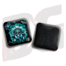 Load image into Gallery viewer, 2026 Multiple Bag Models  &quot;Ghost Chief” Collab - ACL Pro Stamped Cornhole Bags - SET OF 4 BAGS