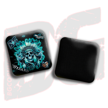 Load image into Gallery viewer, 2026 Multiple Bag Models  &quot;Ghost Chief” Collab - ACL Pro Stamped Cornhole Bags - SET OF 4 BAGS