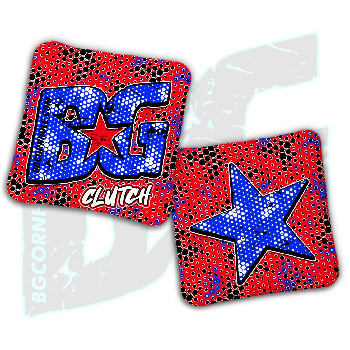 BG Multiple Bag Models  - "Patch" - Non Stamped Cornhole Bags - SET OF 4 bags
