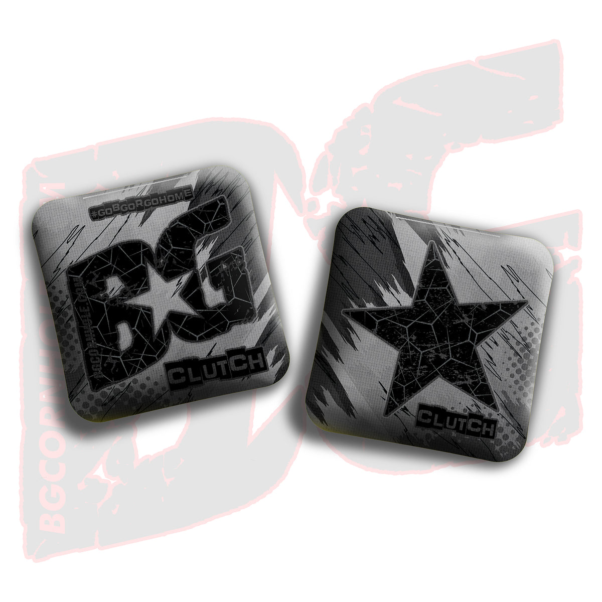 BG Clutch  - "Shockwave” - Non Stamped Cornhole Bags - SET OF 4 bags