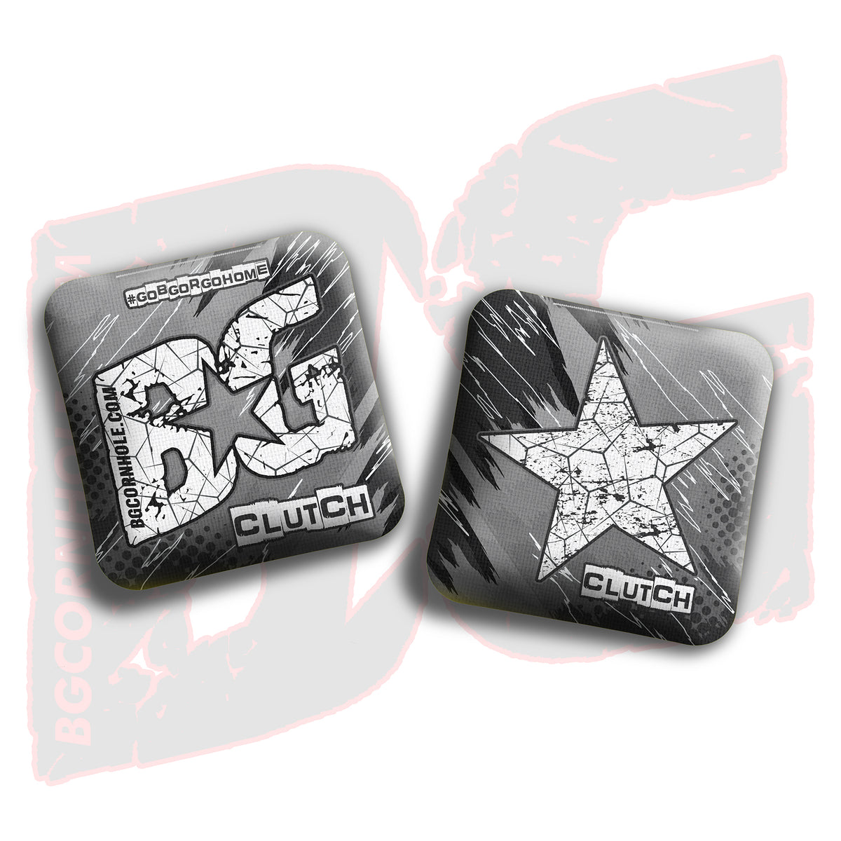 BG Clutch  - "Shockwave” - Non Stamped Cornhole Bags - SET OF 4 bags