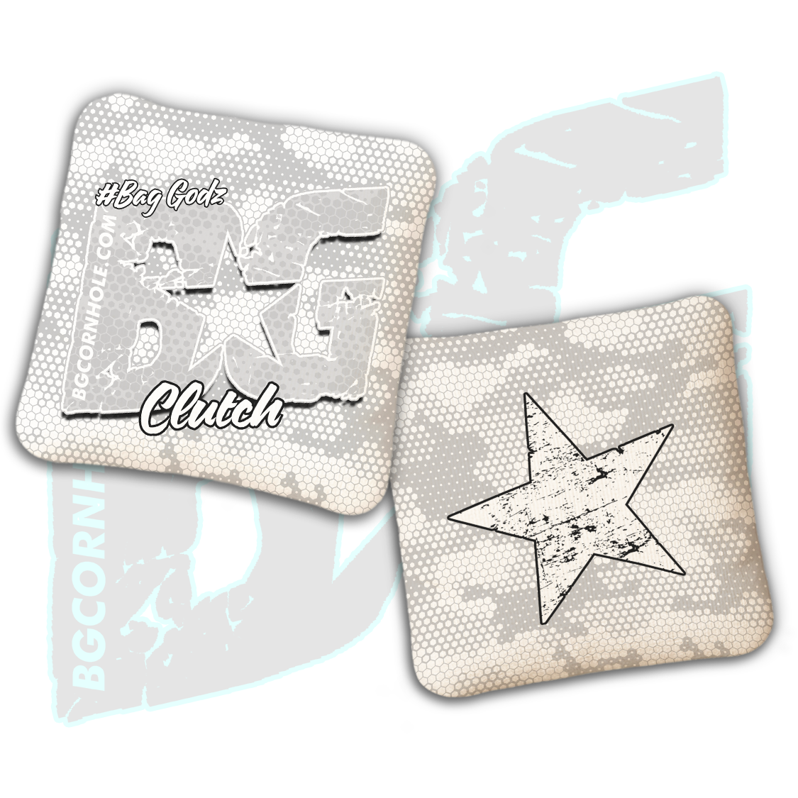 BG Multiple Bag Models  - "Honeycomb Camo" - Non Stamped Cornhole Bags - SET OF 4 bags