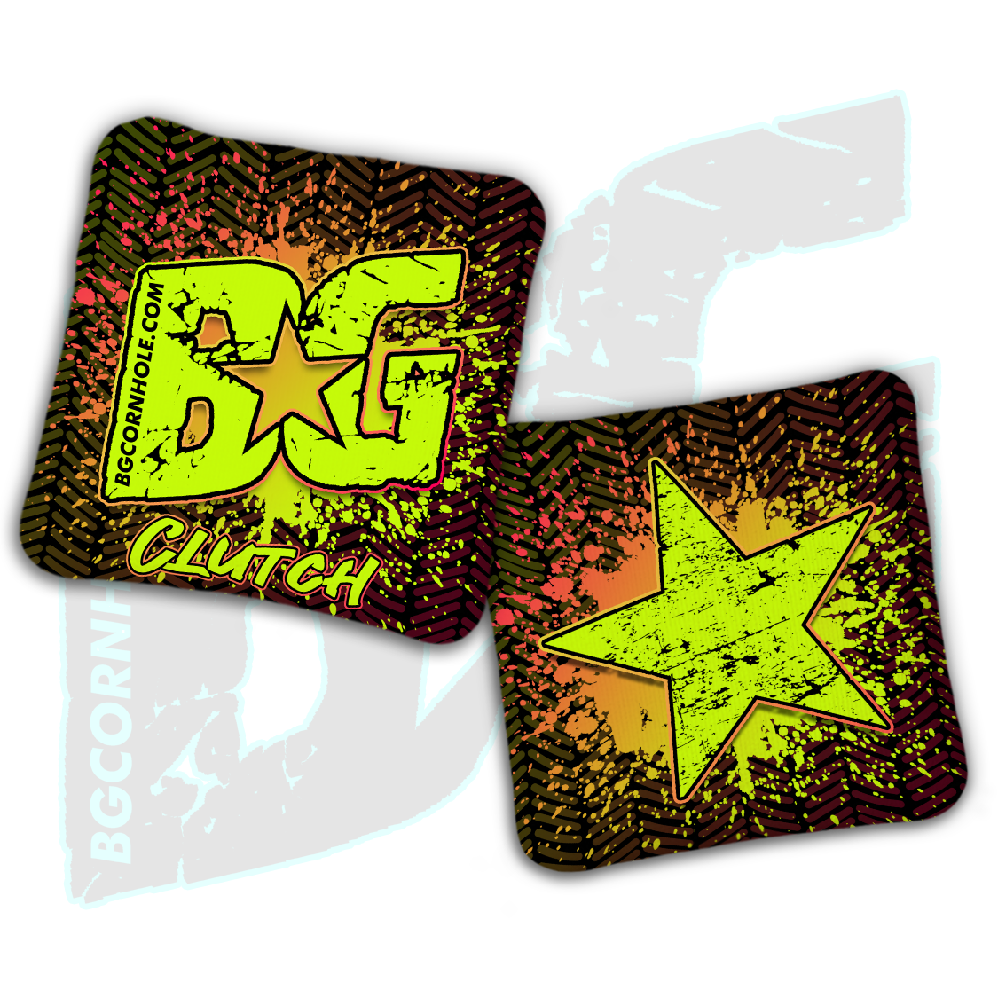BG Multiple Bag Models  - "Paint Splatter" - Non Stamped Cornhole Bags - SET OF 4 bags