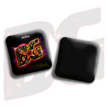 Load image into Gallery viewer, BG Wizard L 4&quot; Mini Cornhole Bags - “Cosmic Shock&quot; - Set of 4 Bags