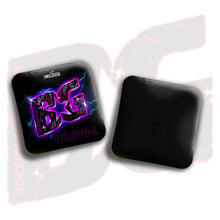 Load image into Gallery viewer, BG Wizard L 4&quot; Mini Cornhole Bags - “Cosmic Shock&quot; - Set of 4 Bags