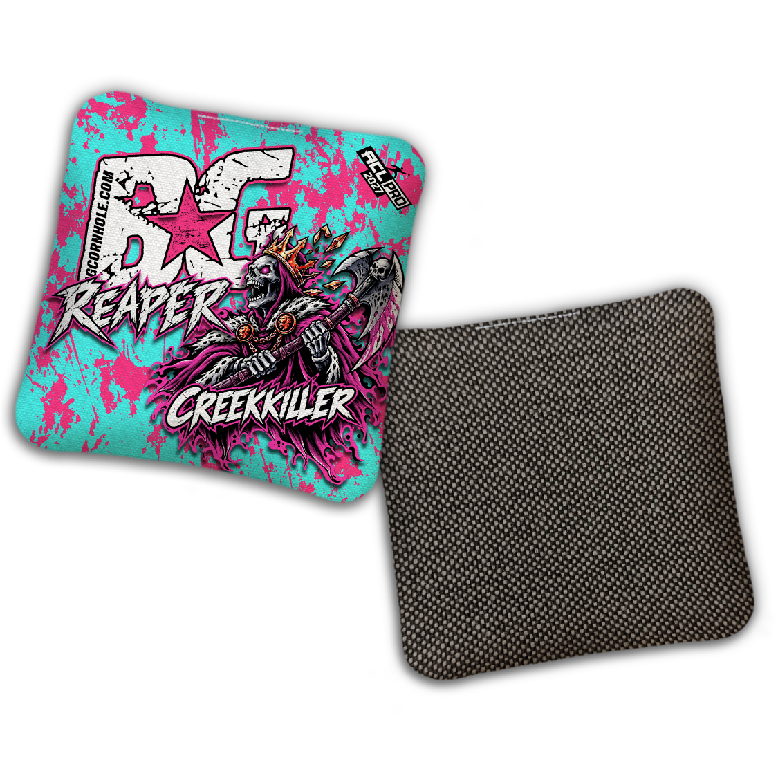 2027 BG Multiple Bag Models "Creekkiller" - ACL Pro Stamped Cornhole Bags