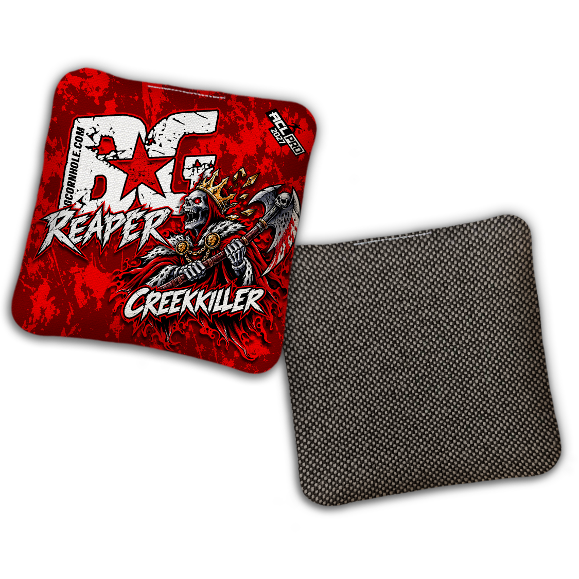 2027 BG Multiple Bag Models "Creekkiller" - ACL Pro Stamped Cornhole Bags