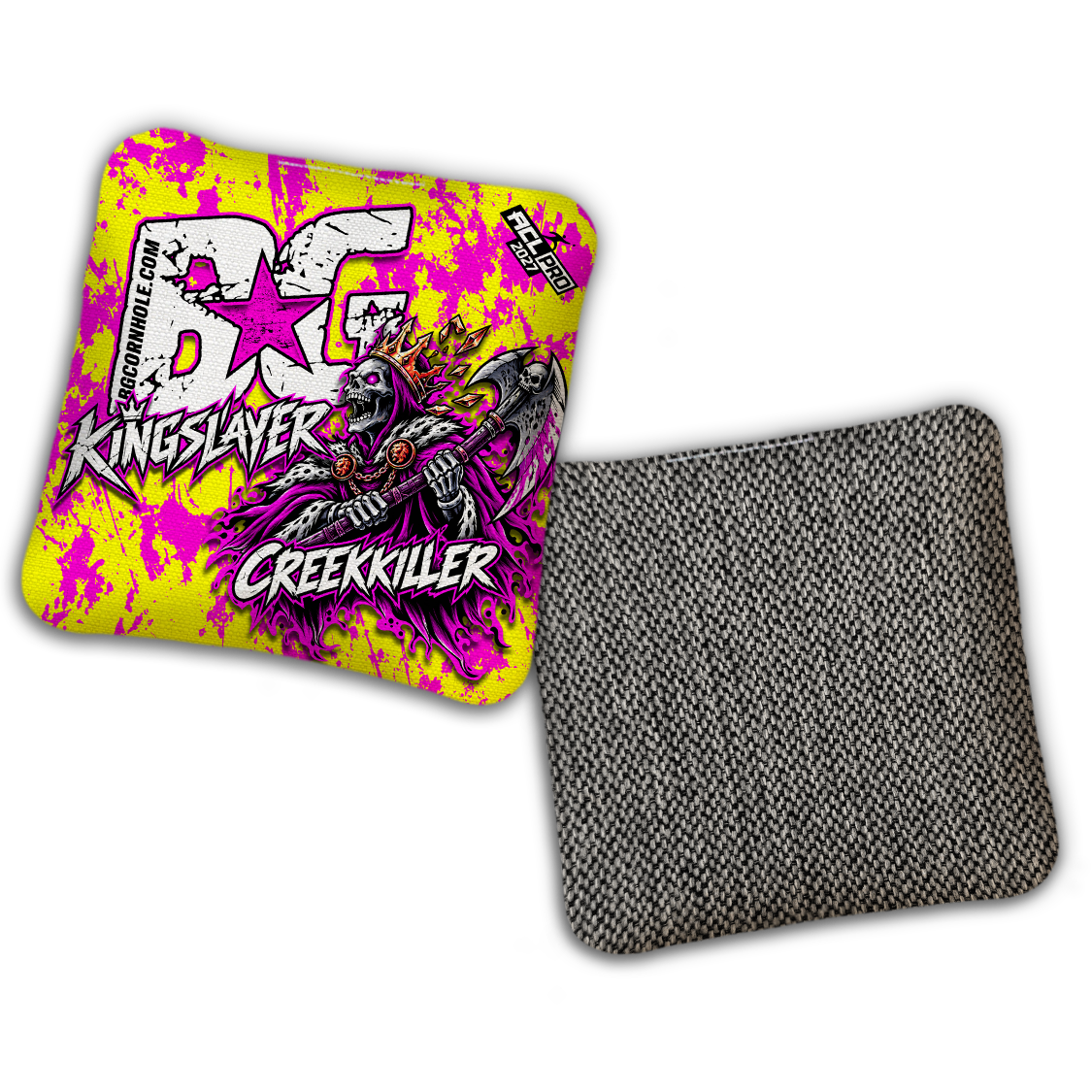 2027 BG Multiple Bag Models "Creekkiller" - ACL Pro Stamped Cornhole Bags