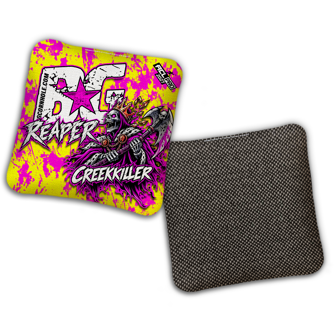 2027 BG Multiple Bag Models "Creekkiller" - ACL Pro Stamped Cornhole Bags