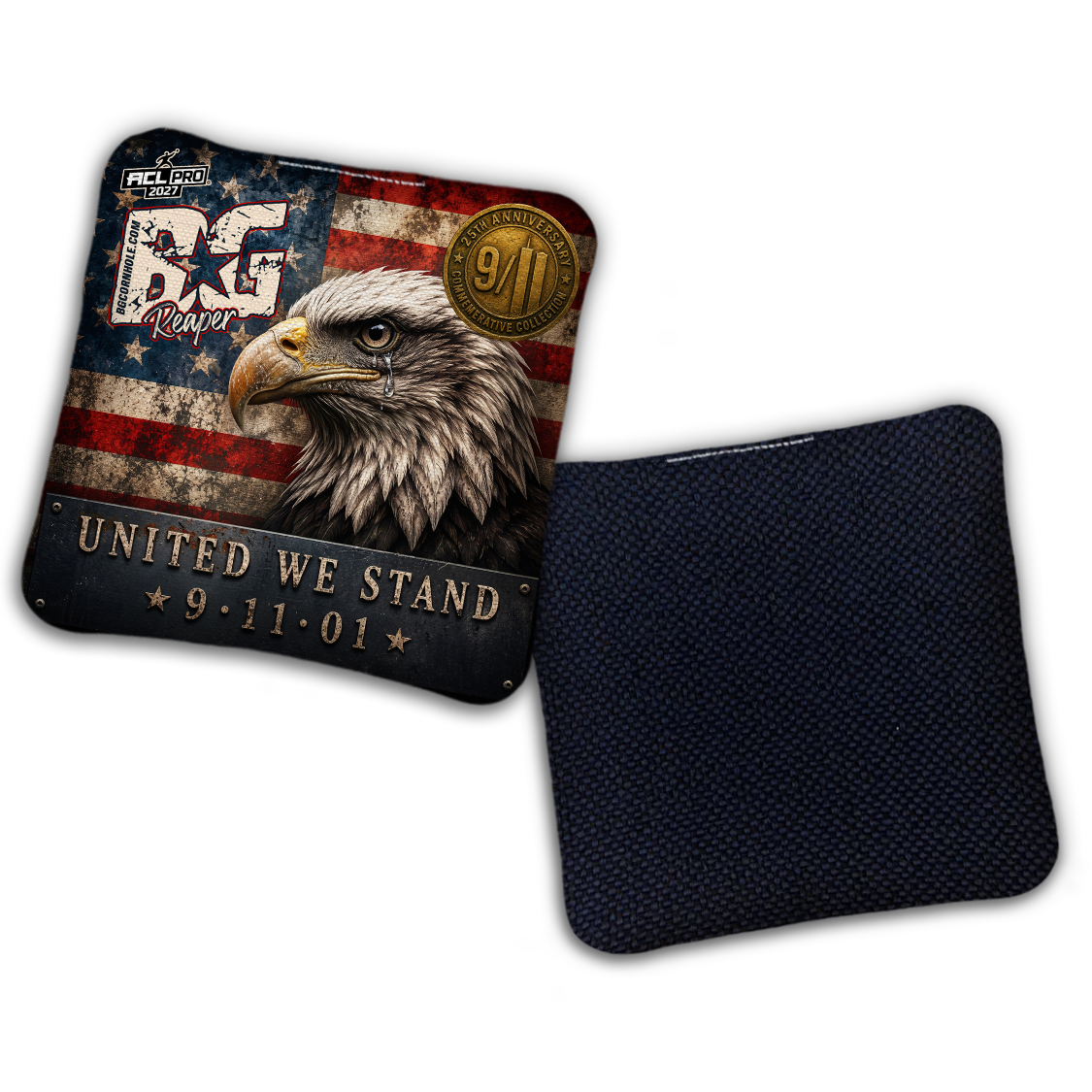 2027 BG Multiple Models “9.11 25th Anniversary" - ACL Pro Stamped Cornhole Bags - SET OF 4 BAGS