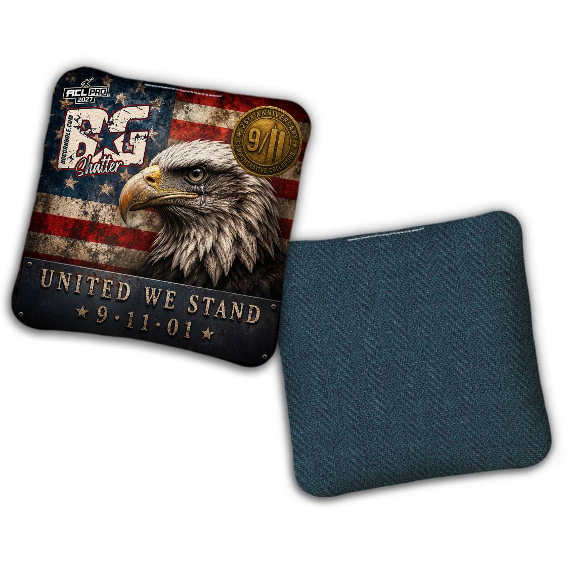 2027 BG Multiple Models “9.11 25th Anniversary" - ACL Pro Stamped Cornhole Bags - SET OF 4 BAGS