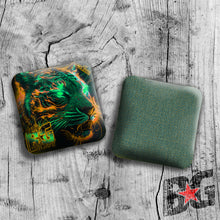 Load image into Gallery viewer, MULTIPLE BAG TYPES - BG EYE OF TIGER 4&quot; Mini Cornhole Bags- Set of 4 Bags