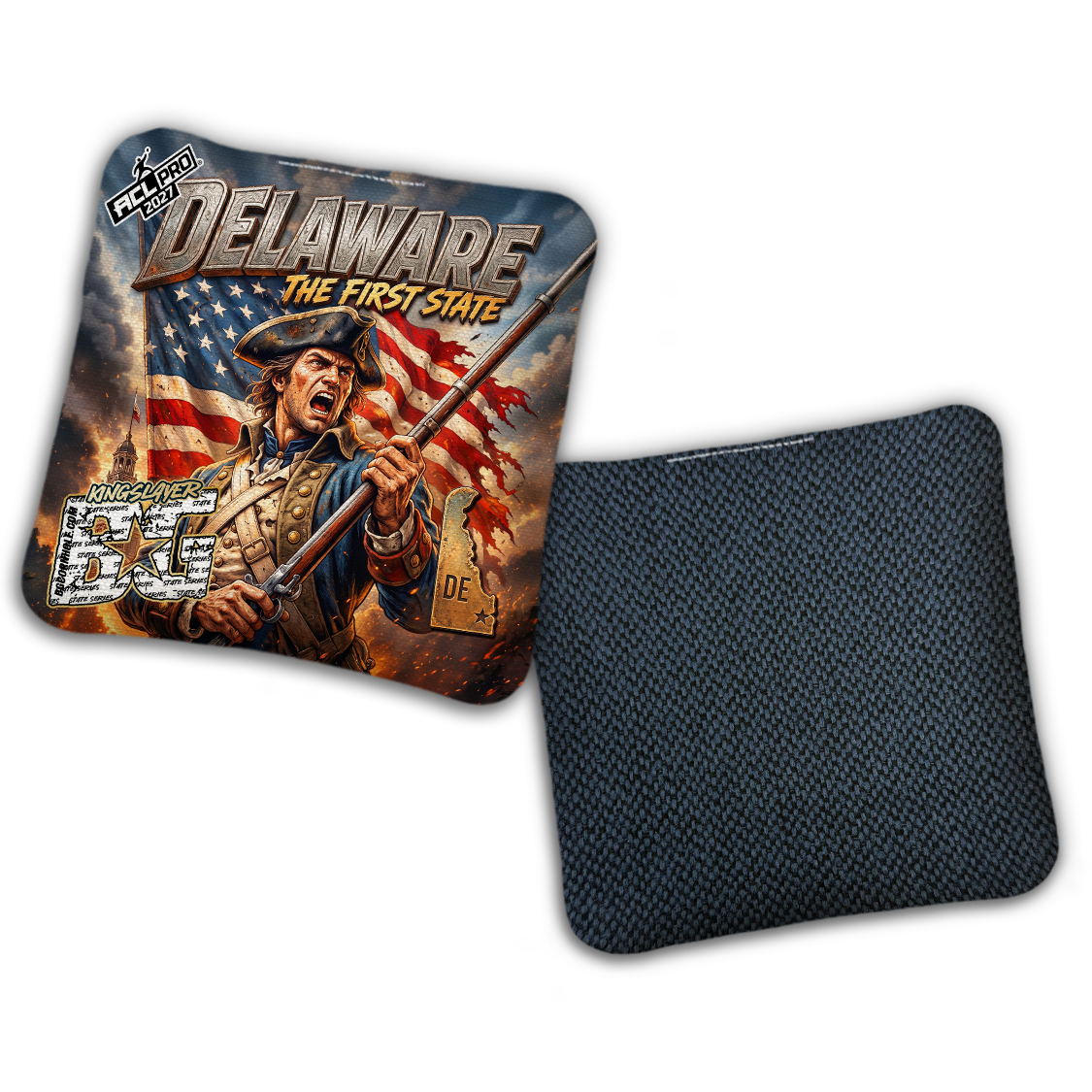 2027 BG Multiple Bag Models "Delaware" - ACL Pro Stamped Cornhole Bags