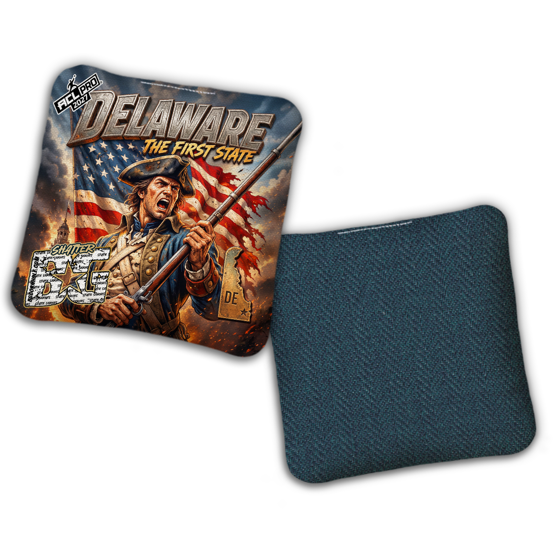 2027 BG Multiple Bag Models "Delaware" - ACL Pro Stamped Cornhole Bags