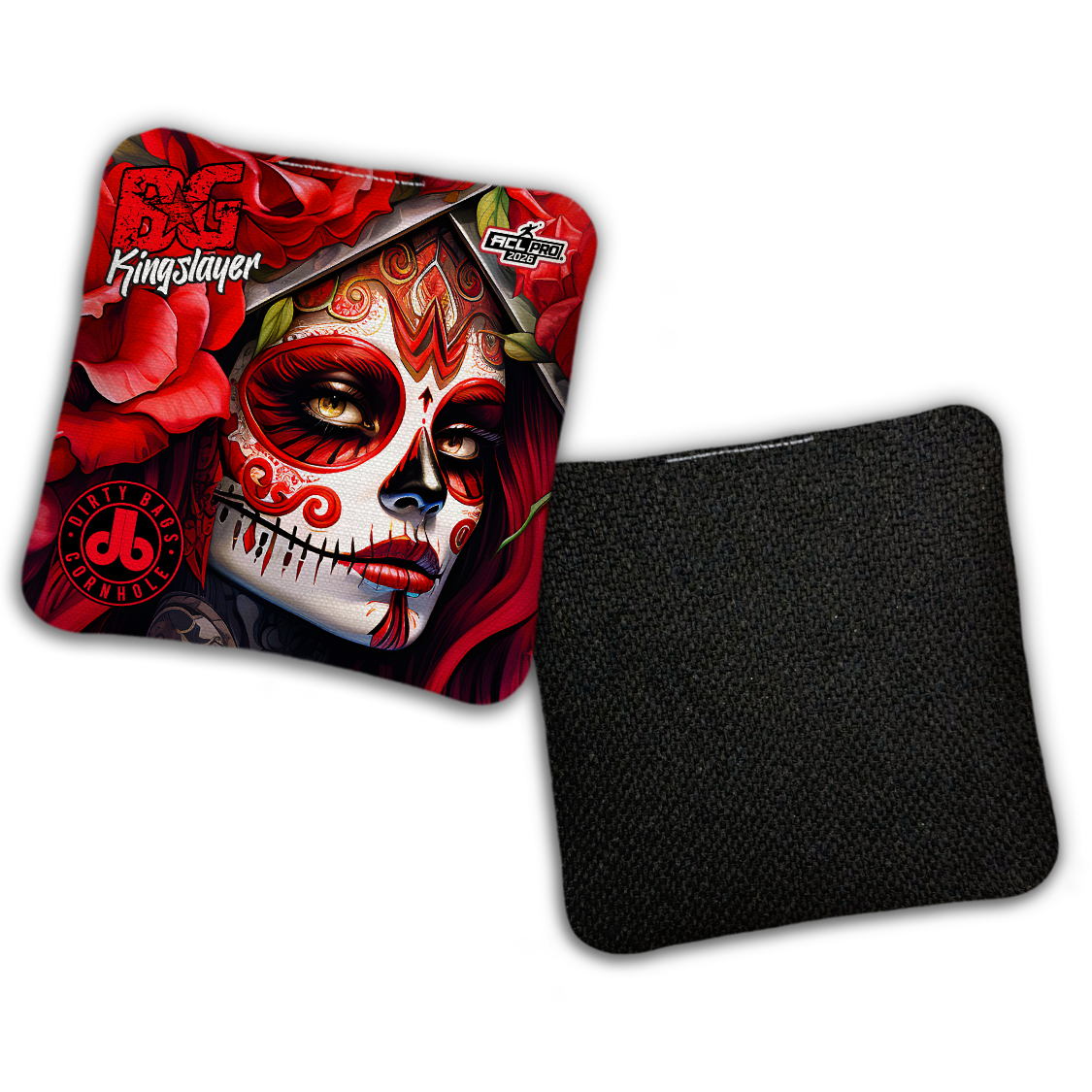 2026 BG Multiple Bag Models - "DB Dia De Los Muertos” Dirty Bags Collab - ACL Pro Stamped Cornhole Bags - SET OF 4 BAGS