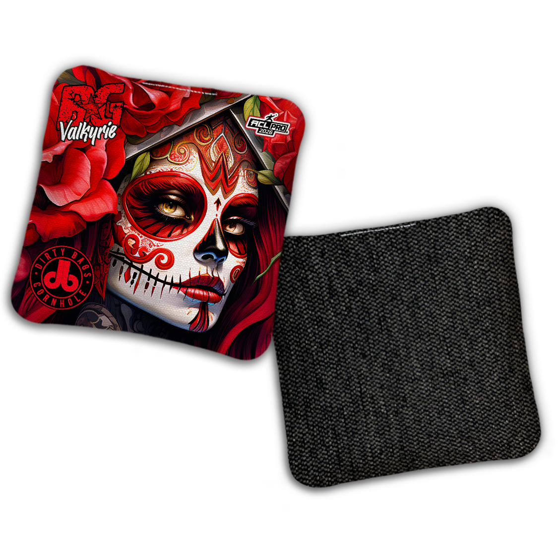 2026 BG Multiple Bag Models - "DB Dia De Los Muertos” Dirty Bags Collab - ACL Pro Stamped Cornhole Bags - SET OF 4 BAGS