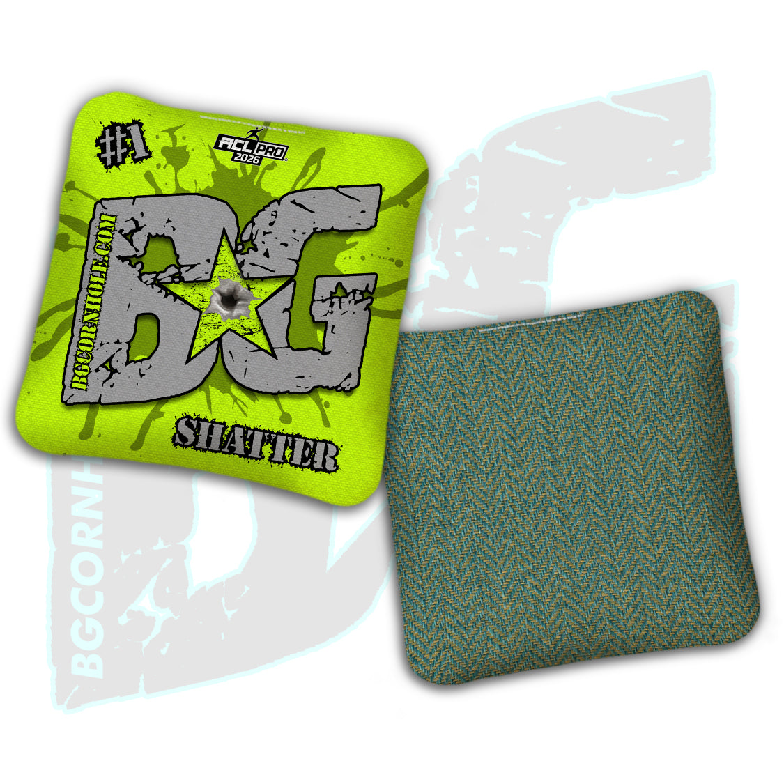 Limited Edition 2026 BG Multiple Bag Models "OG Bullet" - ACL Pro Stamped Cornhole Bags - SET OF 4 BAGS