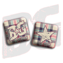 Load image into Gallery viewer, CLUTCH  - “FLANNEL FINESSE” - Non Stamped Cornhole Bags - SET OF 4 bags