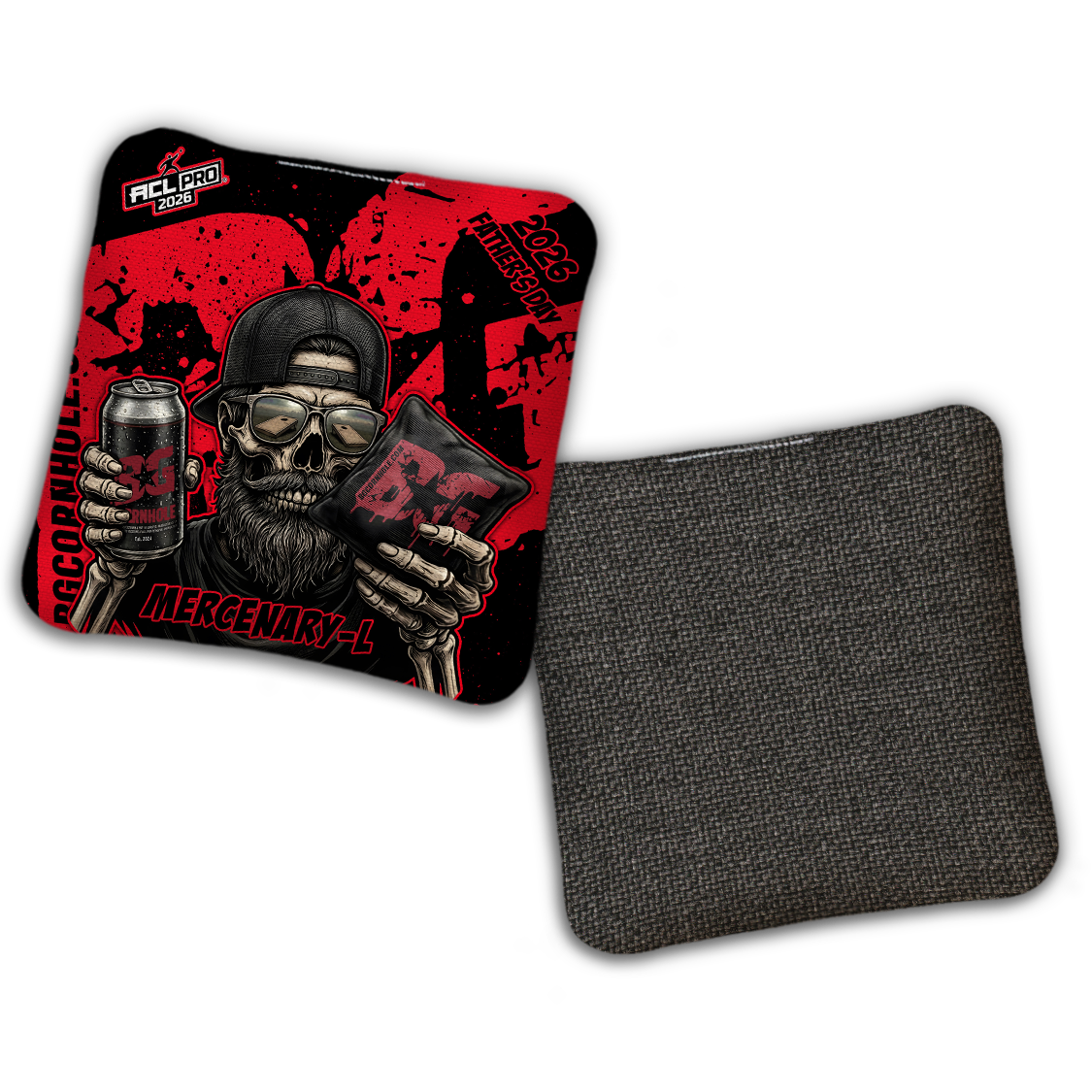2026 BG Multiple Bag Models "Father's Day " - ACL Pro Stamped Cornhole Bags - SET OF 4 BAGS