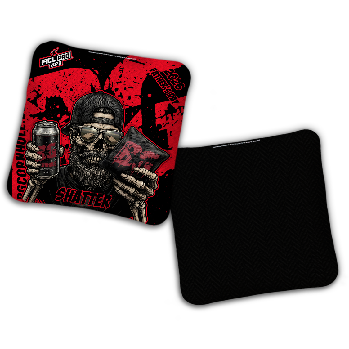 2026 BG Multiple Bag Models "Father's Day " - ACL Pro Stamped Cornhole Bags - SET OF 4 BAGS