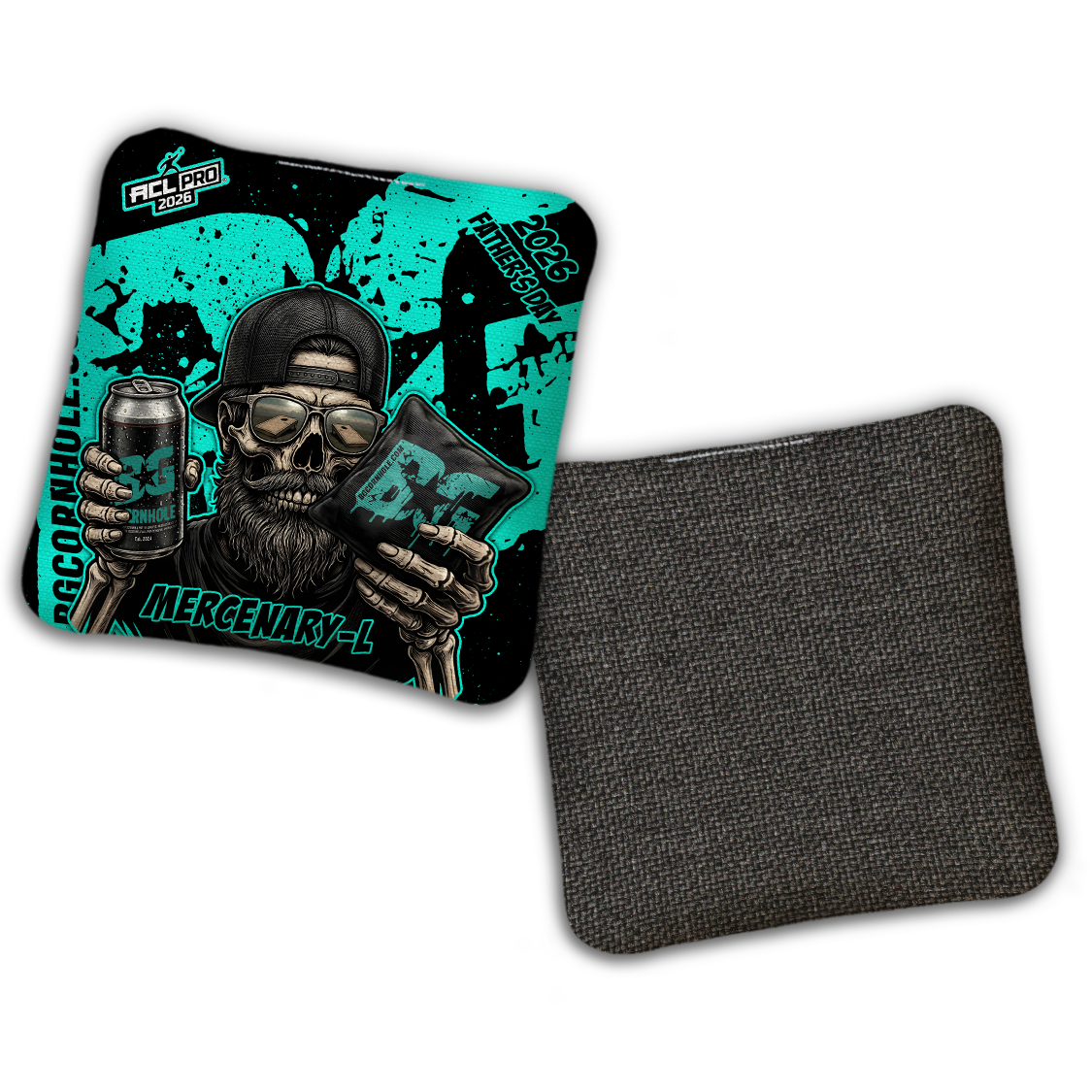 2026 BG Multiple Bag Models "Father's Day " - ACL Pro Stamped Cornhole Bags - SET OF 4 BAGS