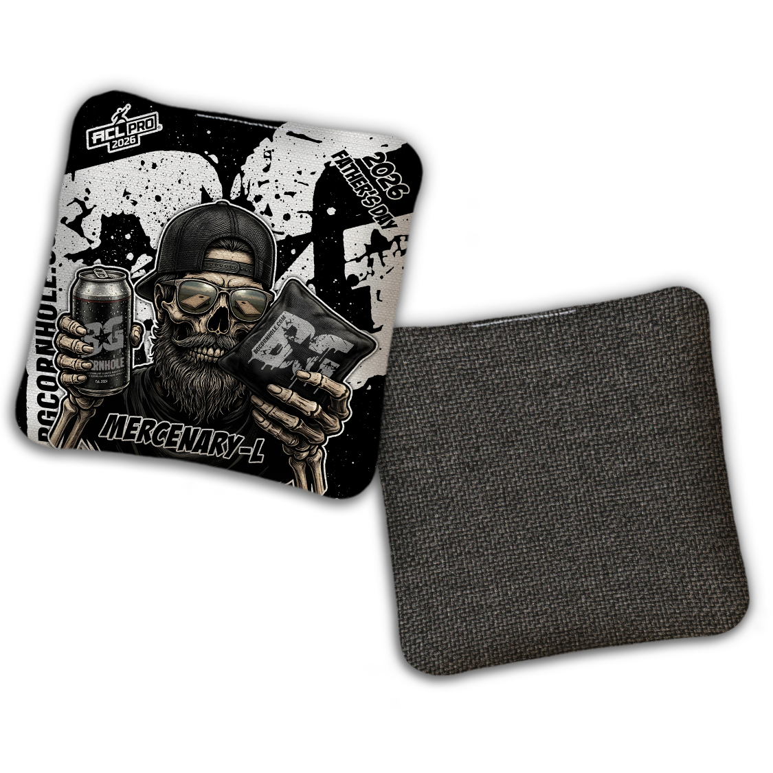 2026 BG Multiple Bag Models "Father's Day " - ACL Pro Stamped Cornhole Bags - SET OF 4 BAGS
