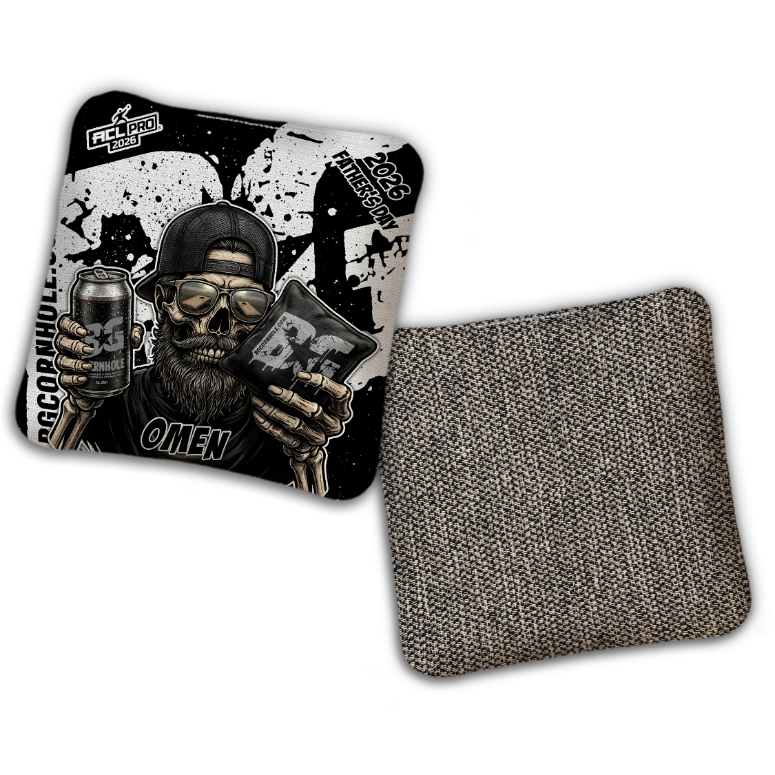 2026 BG Multiple Bag Models "Father's Day " - ACL Pro Stamped Cornhole Bags - SET OF 4 BAGS