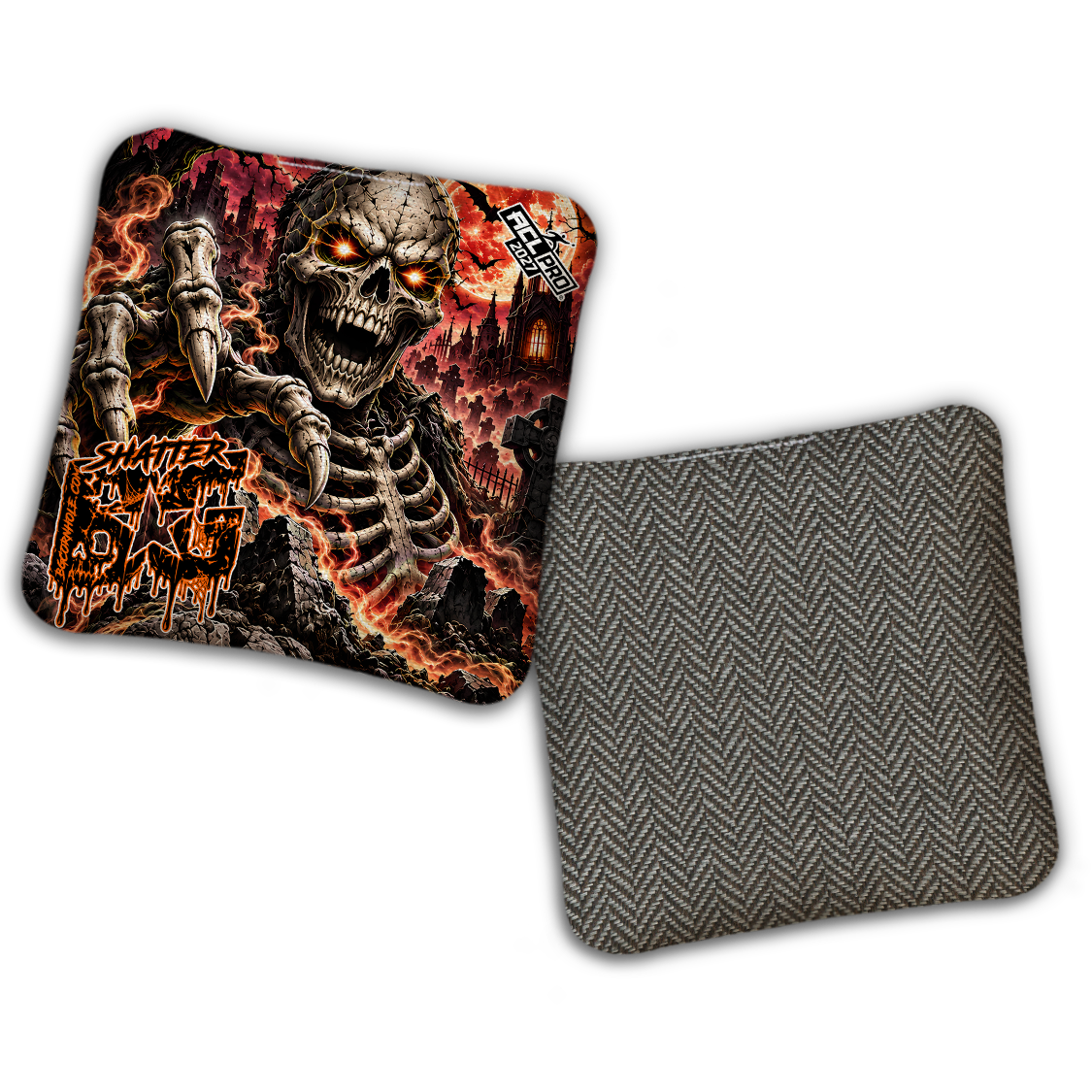 2027 BG Multiple Bag Models "Gravedigger" - ACL Pro Stamped Cornhole Bags