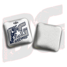 Load image into Gallery viewer, 2026 BG Multiple Bag Models  - "Devon Harbaugh” - ACL Pro Stamped Cornhole Bags - SET OF 4 BAGS