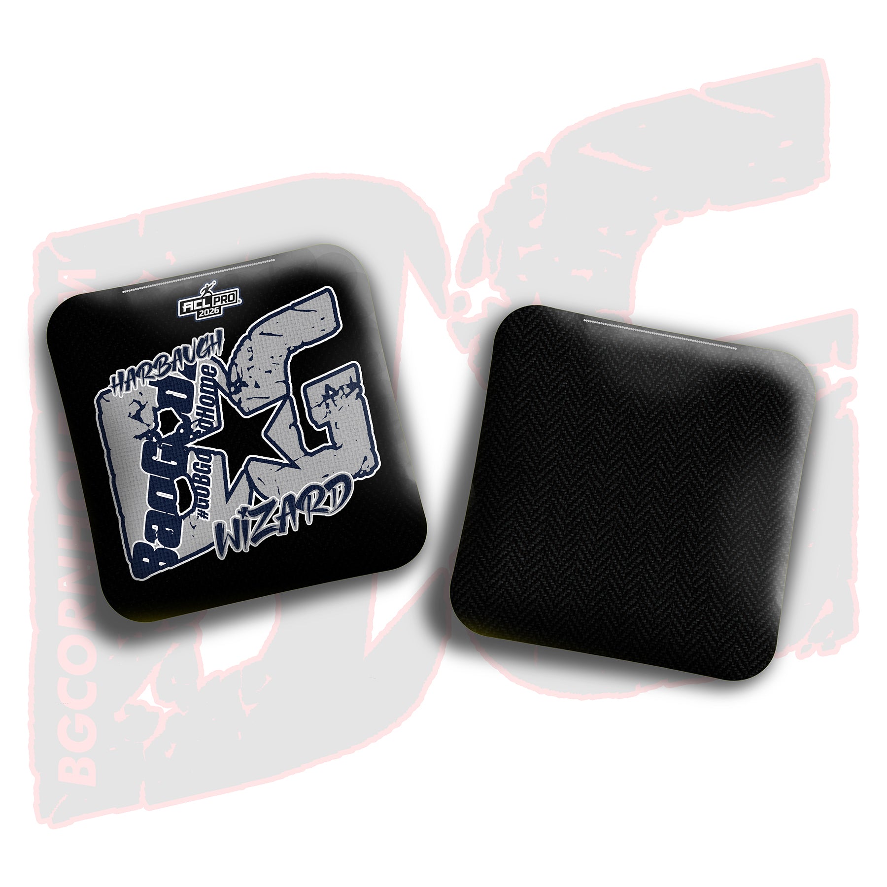 2026 BG Multiple Bag Models  - "Devon Harbaugh” - ACL Pro Stamped Cornhole Bags - SET OF 4 BAGS
