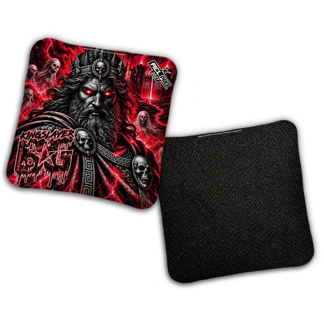 2027 BG Multiple Bag Models "Hades" - ACL Pro Stamped Cornhole Bags