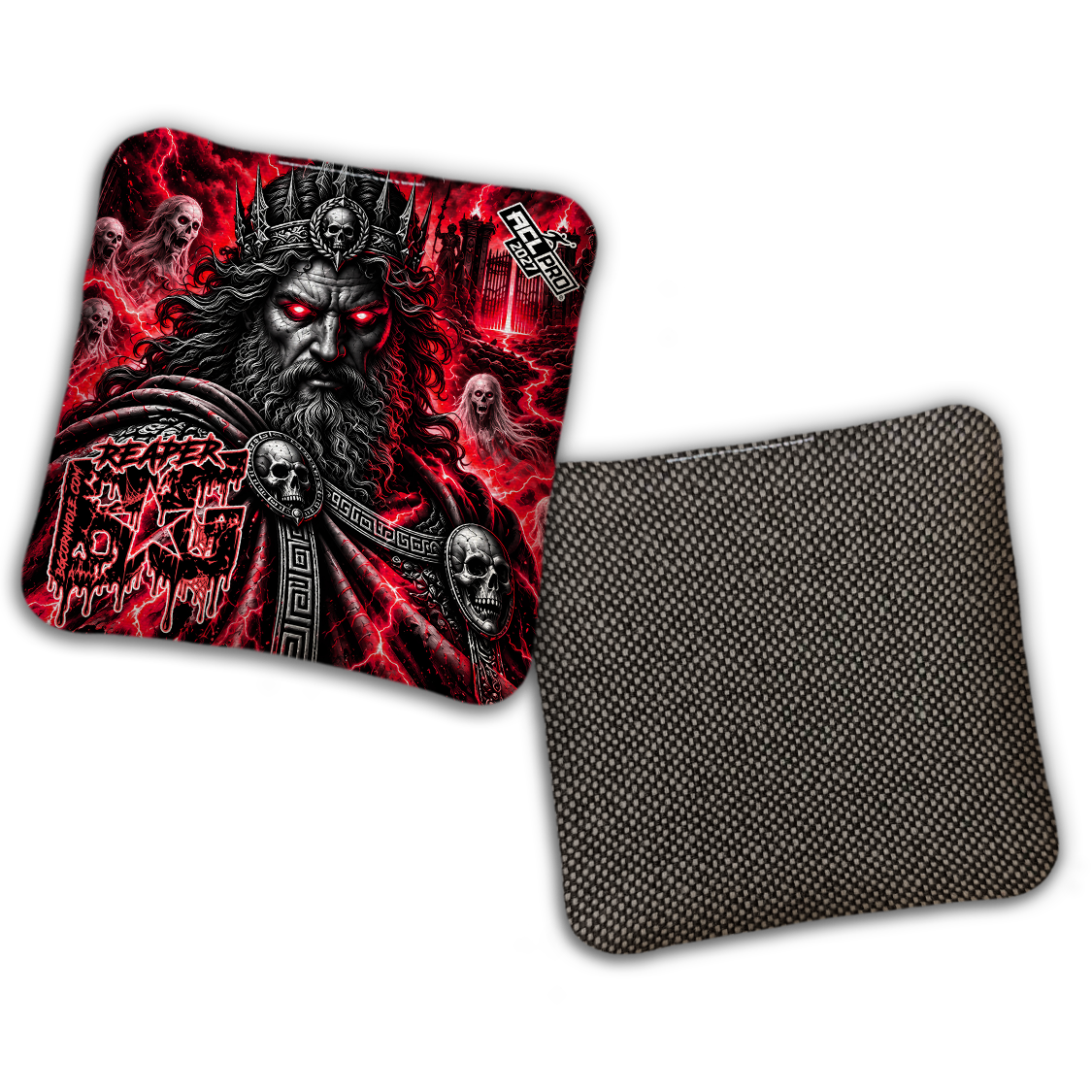 2027 BG Multiple Bag Models "Hades" - ACL Pro Stamped Cornhole Bags