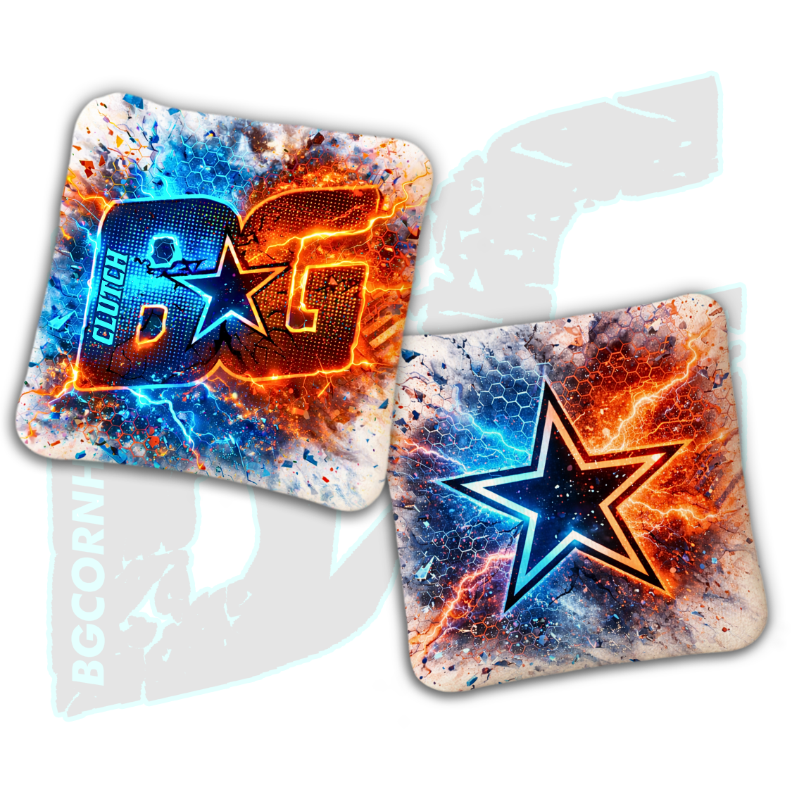 BG Multiple Bag Models  - "Hypercore" - Non Stamped Cornhole Bags - SET OF 4 bags