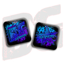 Load image into Gallery viewer, 2026 BG Multiple Bag Models- &quot;Black Hyper Ink&quot; - ACL Pro Stamped Cornhole Bags - SET OF 4 BAGS