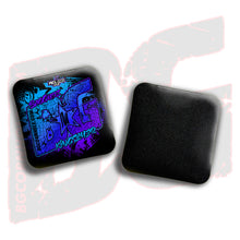 Load image into Gallery viewer, 2026 BG Multiple Bag Models- &quot;Black Hyper Ink&quot; - ACL Pro Stamped Cornhole Bags - SET OF 4 BAGS